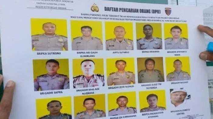 Kasus Perampokan Sepeda Motor, 15 Oknum Polrestabes Medan Jadi Buronan. (Tribun).