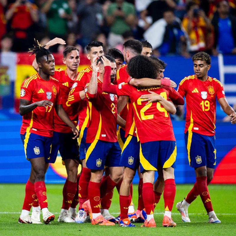 Update Euro 2024: Hajar Italia, Spanyol Lolos ke Babak 16 Besar. (Istimewa).