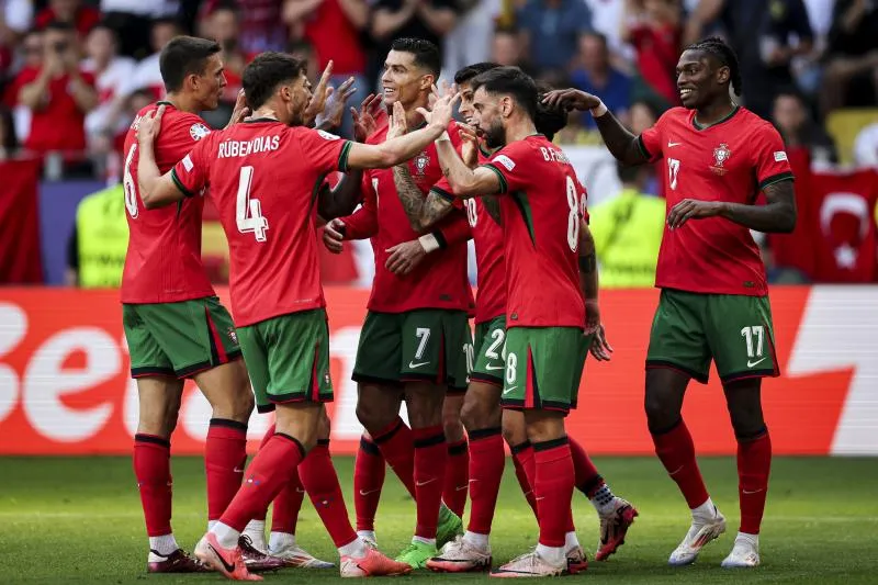 Timnas Portugal Lolos 16 Besar Euro 2024, Ronaldo Luapkan Emosi. (Akun X Ronaldo).