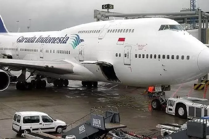 Ilustrasi: Pesawat berbadan lebar Garuda Indonesia akan mengatar Jamaah Haji kembali ke tanag air. (Sabangmeraukenews)