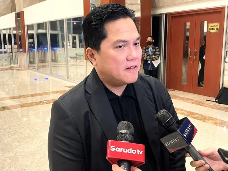 Ketum PSSI, Erick Thohir. (Ghivary).