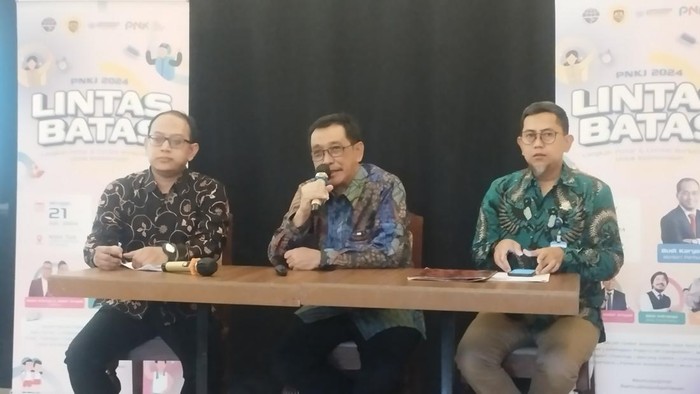 Direktur Sarana Transportasi Jalan Ditjen Hubdat Kemenhub Danto Restyawan (Brigitta Belia Permatasari/detikcom)