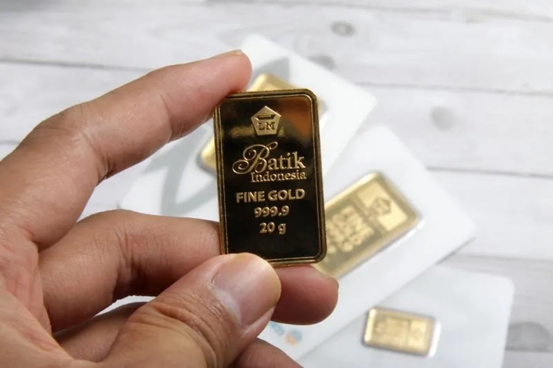 Saatnya Borong Emas Turun Harga  foto :money.kompas.com