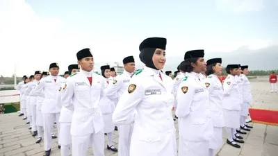 Kepala Staf Kodam VI/Mulawarman Brigjen TNI Bayu Permana selaku perwira upacara mengungkapkan nama tim Paskibraka yang bertugas 17 Agustus 2024. (dok. Istimewa)