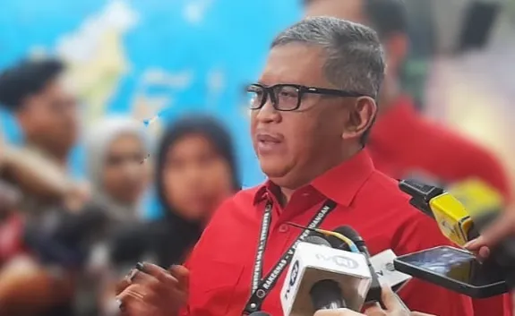 Sekjen Partai PDI Perjuangan Hasto Kristiyanto. (Rohman)