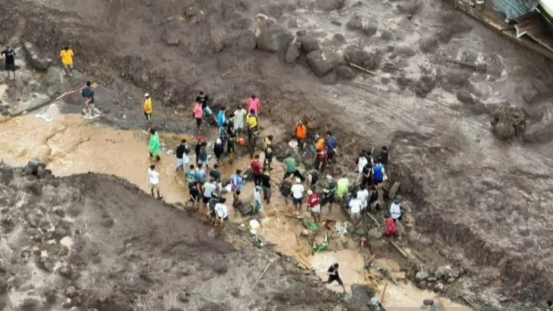 Ilustrasi bencana.Banjir Bandang Terjang Ternate Dini Hari Tadi, 13 Orang Meninggal. (tvone).