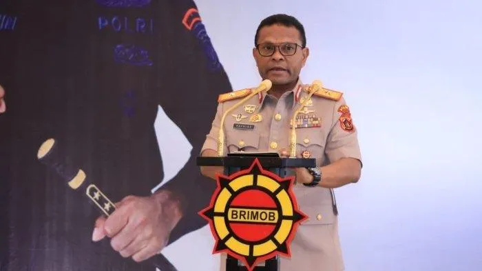 Brigjen Patrige Petrus Rudolf Renwarin sebagai Kapolda Papua yang baru. (tribun).
