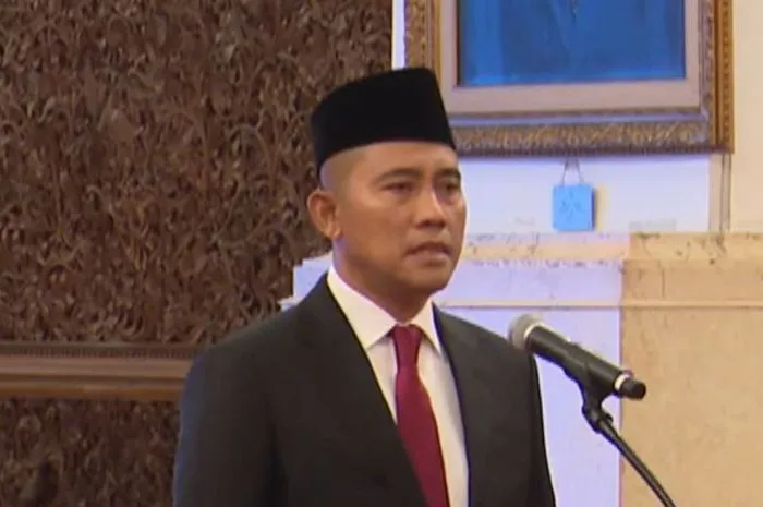 Resmi, Presiden Jokowi Lantik Irjen Pol Eddy Hartono Jadi Kepala BNPT. (YouTube Sekretariat Presiden)