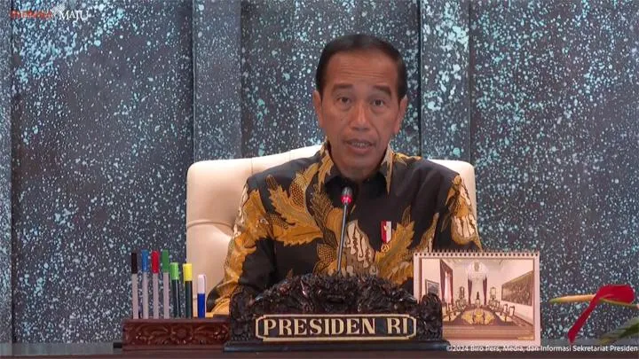 Lagi-lagi Minta Maaf, Jokowi Mohon Diampuni Jika Ada yang Tak Berkenan. (Tangkap Layar Youtube Sekretariat Presiden).