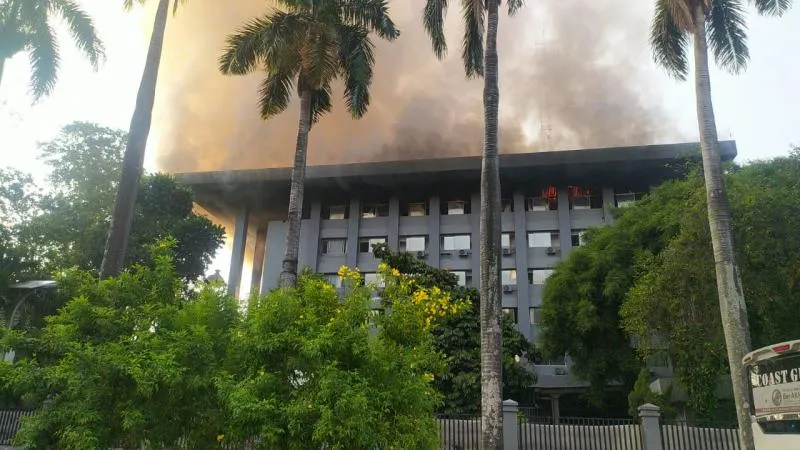 Update Kebakaran Bakamla: Diduga Korsleting Listrik-Dokumen Aman. (Istimewa). 