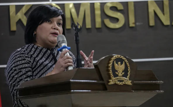 Ketua Komnas HAM Atnike Nova Sigiro.(Antara via Media Indonesia)