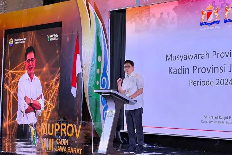 Buka Muprov Kadin Jabar, Arsjad Paparkan Tantangan Pertumbuhan Ekonomi. (Bisnis).