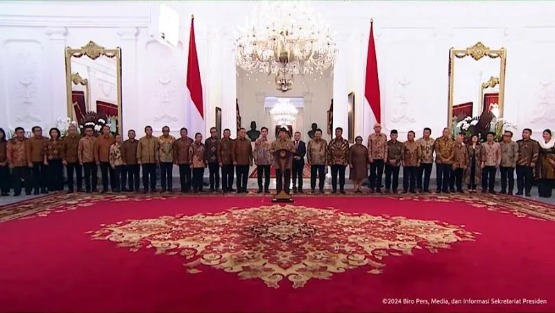 Presiden Prabowo Resmi Umumkan Wakil Menteri, Ini Daftar Lengkapnya. (Biro Pers Istana).