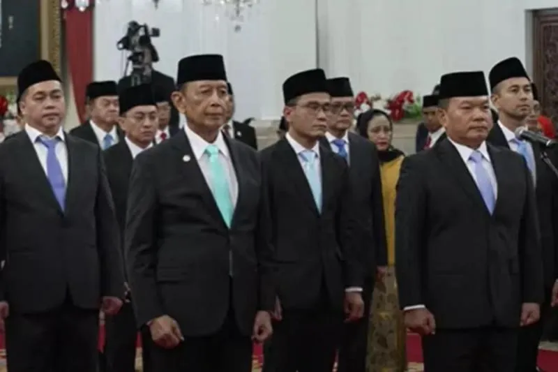 Ada Wiranto-Dudung, Prabowo Resmi Lantik Penasihat Khusus Presiden. (Tangkapan Layar Youtube).