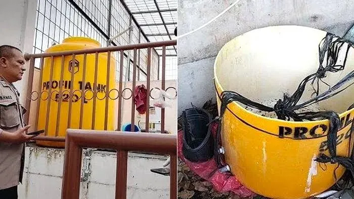 Heboh Penemuan Mayat ART Paruh Baya Dalam Toren di Kelapa Gading Jakut. (Istimewa).