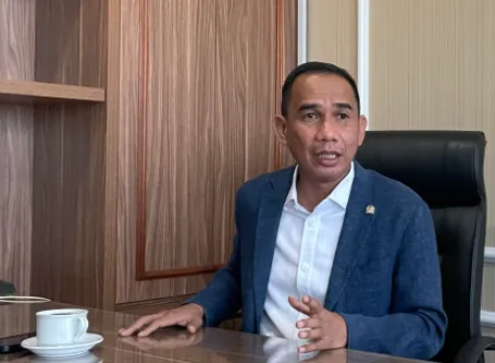 Anggota Komisi III DPR RI Rudianto Lallo. (Ghivary)