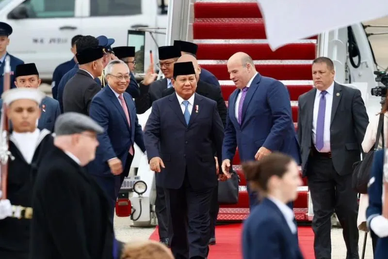 Presiden Prabowo Didatangi Direktur CIA Sebelum Ketemu Joe Biden. (Akun X @prabowo).