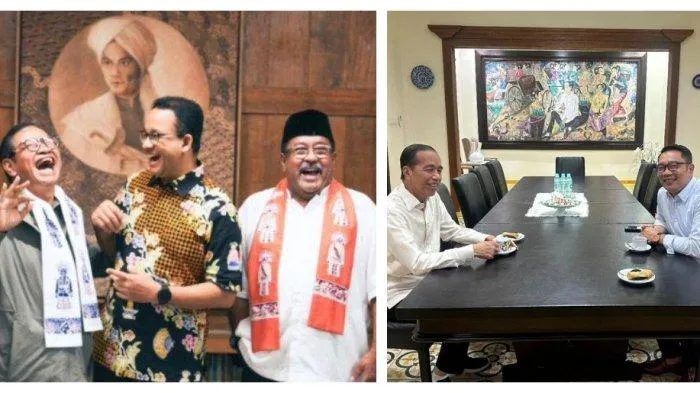 Jokowi Dukung RK, Anies Bela Pramono, Siapa Paling Berpengaruh? (Istimewa).