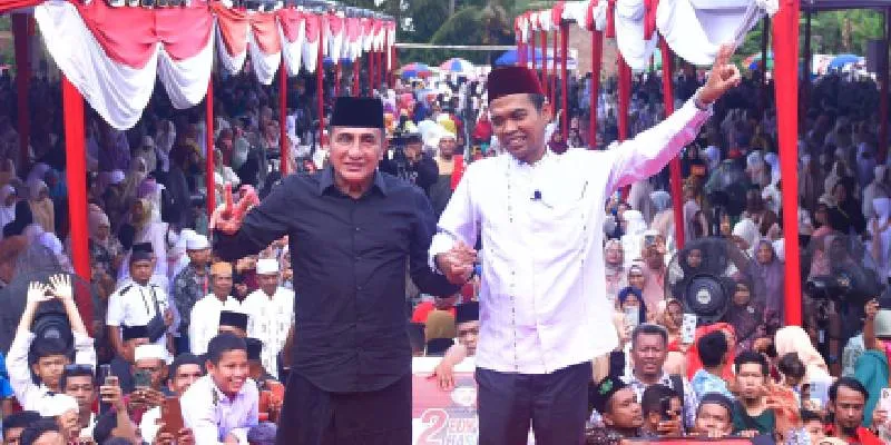 UAS Ajak Warga Sumut Pilih Edy-Hasan di Pilgub Sumut 2024. (Istimewa).