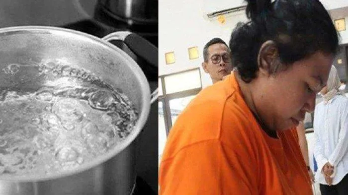 Kasus Pengasuh Siram Bayi Pakai Air Panas. (Istimewa).