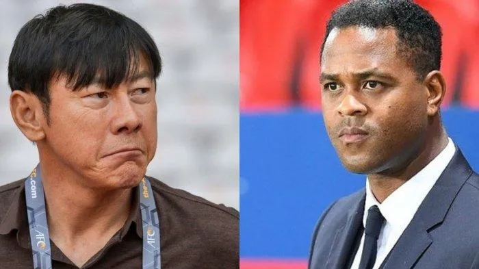 Shin Tae Yong dan Patrick Kluivert ( dok.Tribunnews.com)