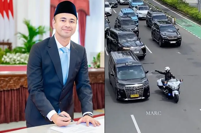 Viral Terobos Macet, Raffi Ahmad Ngaku Tak Ada di Dalam Mobil RI 36. (Istimewa).
