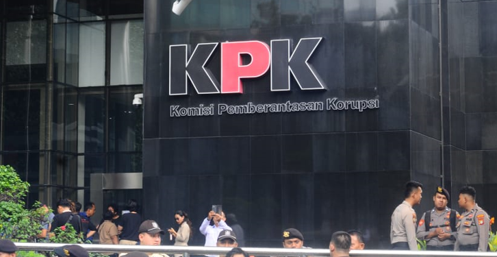 Ilustrasi: Suasana serambi kantor Komisi Pemberantasan Korupsi (KPK), Senin (25/1/2025). (Law-justice)