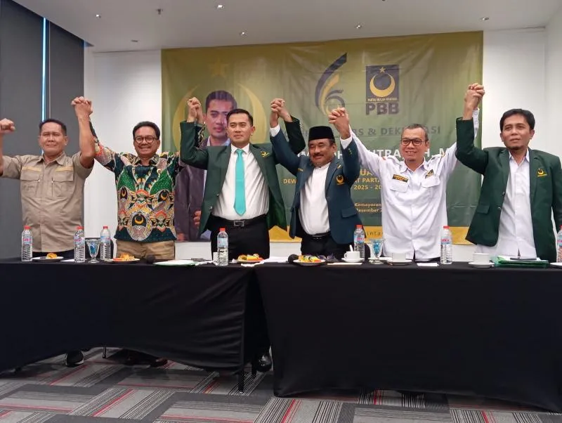 Resmi, Keponakan Yusril Ihza Jadi Ketua Umum Partai Bulan Bintang. (elshinta).