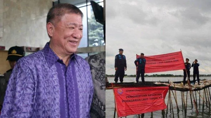 Begini Respons Aguan saat Ditanya soal Pagar Laut Misterius Tangerang. (Istimewa).