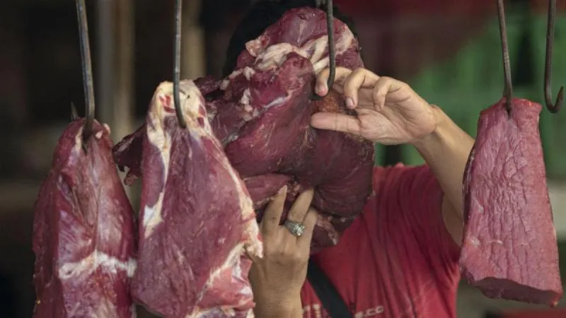 Ilustrasu Daging. (foto: Antara via VOI).