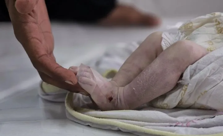 Sejumlah Bayi Baru Lahir Meninggal karena Kedinginan Parah di Gaza. (Istimewa).