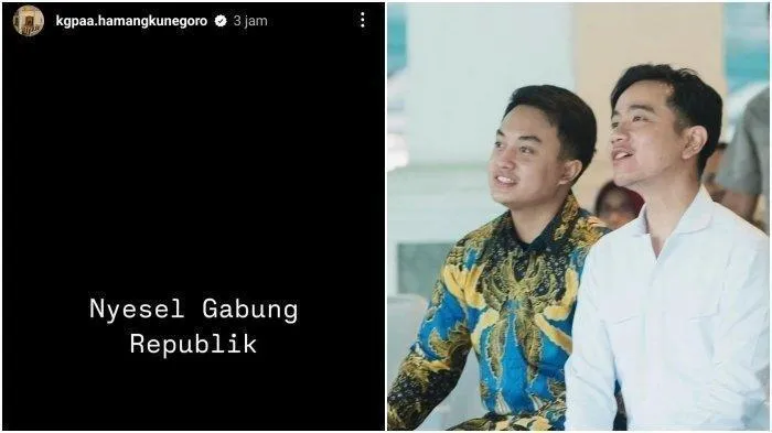 Putra Mahkota Keraton Solo Tulis Nyesel Gabung Republik. (Istimewa).