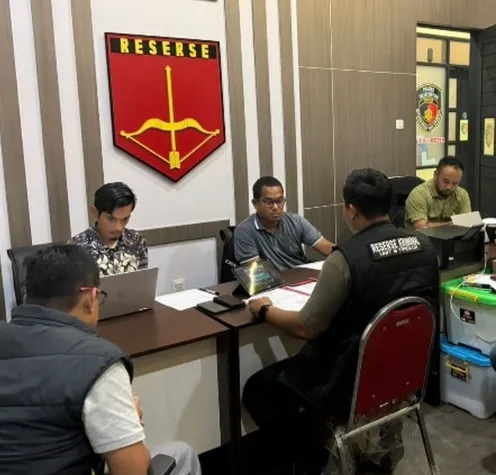 Polres Bintaro. (Kompas)