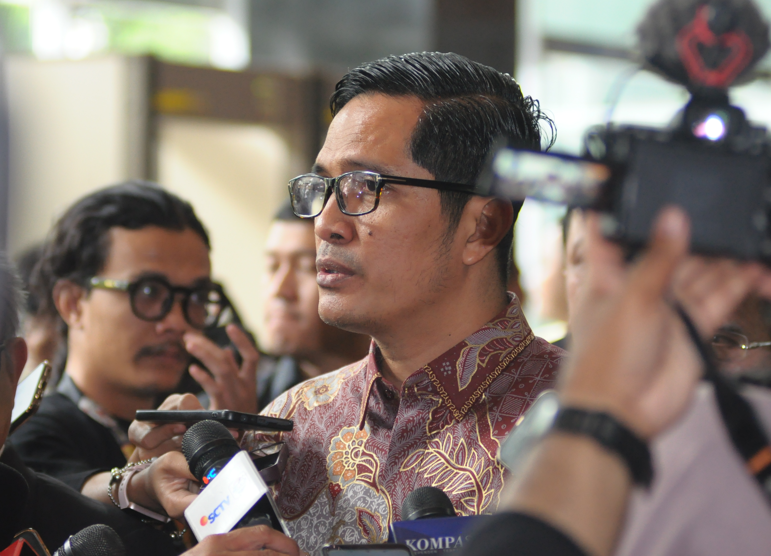 Febri Diansyah, pengacara. (Law-justice)