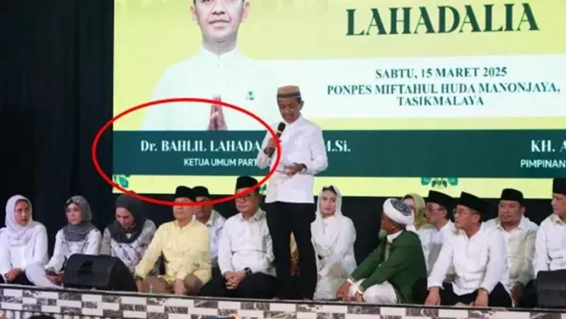 Padahal Belum Dinyatakan Lulus, Bahlil Berani Pamer Gelar Doktor. (Istimewa).