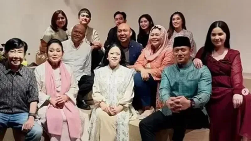 Ketika Anak Presiden Pertama sampai Terakhir Kumpul di Acara HUT Didit. (Istimewa).