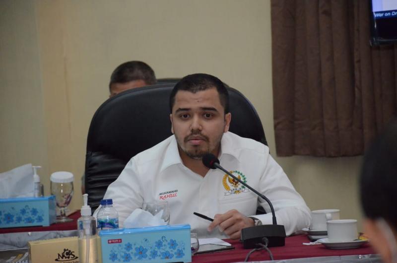 Ketua Kelompok Fraksi (Kapoksi) Gerindra di Komisi III DPR RI, Muhammad Rahul. (Fraksi Gerindra DPR RI).