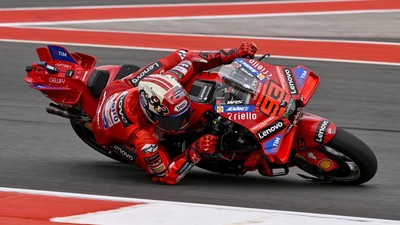 Ilustrasi Marc Marquez. (IMAGN IMAGES via Reuters Connect/Jerome Miron)