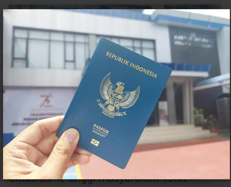 Paspor RI Bisa Masuk  76 Negara Tanpa Visa Kemana Saja foto cbnc 