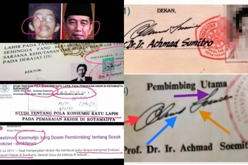Simak, Ini Sejumlah Kejanggalan soal Ijazah Joko Widodo. (Istimewa).