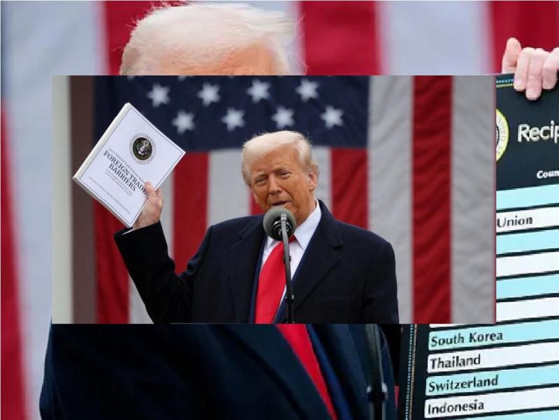 Trump Ngamuk ke China Dicuekin, Tarif Meloncat Pasar Saham Berantakan foto CNBC