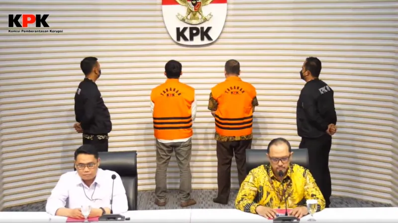 Ilustrasi KPK Pamer Tersangka. (KPK) 