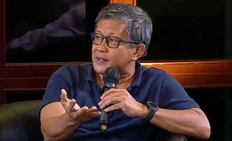 Rocky Gerung, Pengamat Politik. (Berita Riau) 