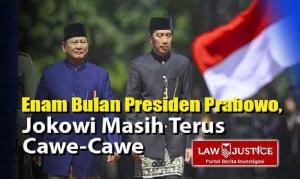 Enam Bulan Presiden Prabowo, Jokowi Masih Terus Cawe-Cawe