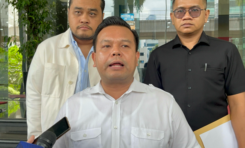 Johannes Oberlin Lumban Tobing kuasa hukum Sekretaris Jenderal PDI Perjuangan Hasto Kristiyanto. (Merah Putih)