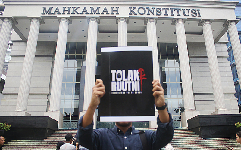 Koalisi Masyarakat Sipil Ajukan Uji Formil UU TNI ke MK