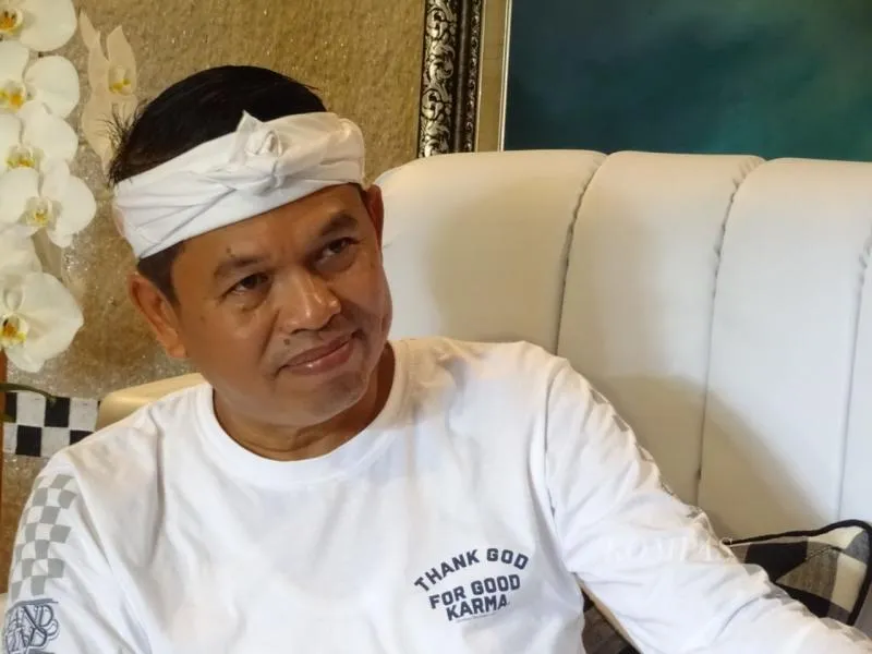 Gubernur Jawa Barat Dedi Mulyadi (Kompas)