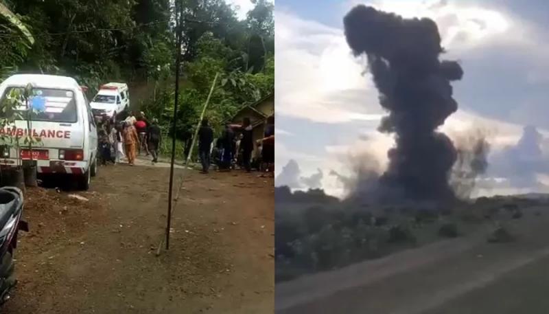 9 Warga Tewas Akibat Ledakan di Garut saat Buka Selongsong Amunisi