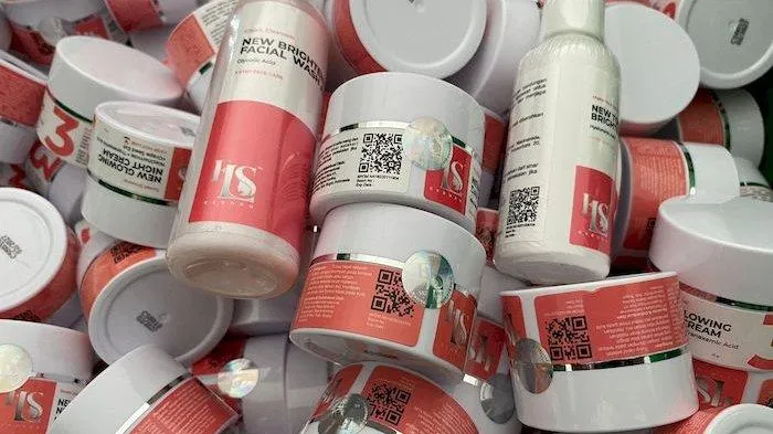 Skincare Palsu di Bekasi Ternyata Campuran Tepung Tapioka-Sabun Mandi. (Istimewa).