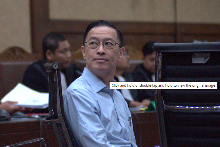 Thomas Trikasih Lembong alias Tom Lembong saat sidang perkara dugaan korupsi impor gula di PN Tipikor Jakarta Pusat, Selasa (17/6/2025). Tom Lembong menjadi terdakwa dalam perkara ini. (Law-justice)
